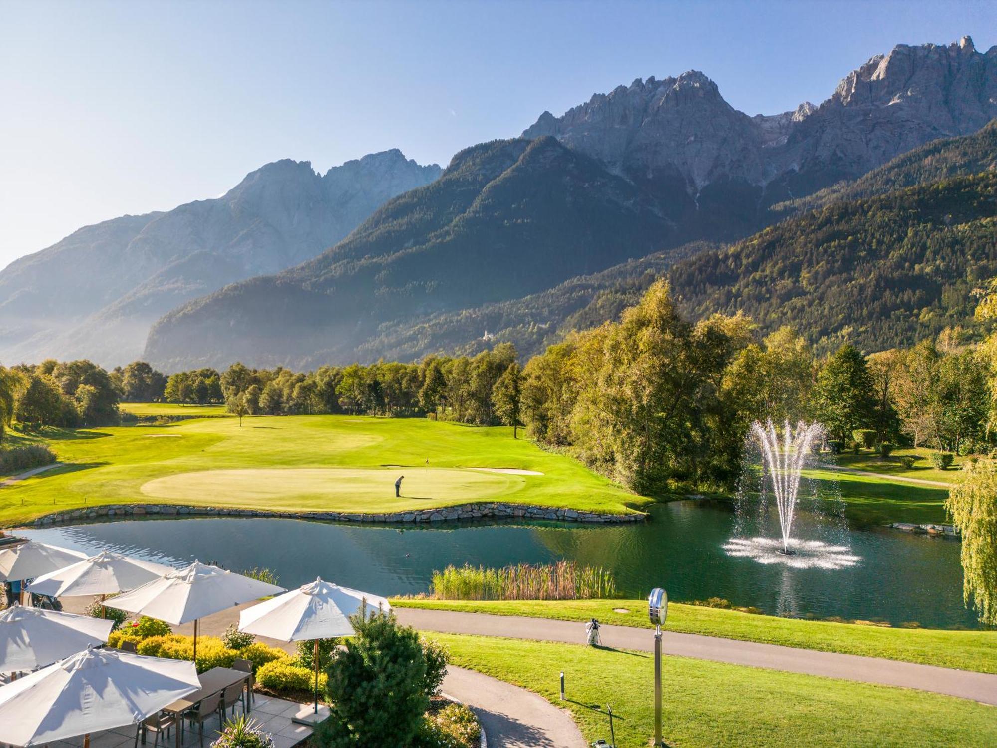 Dolomitengolf Hotel & Spa Lavant Bagian luar foto